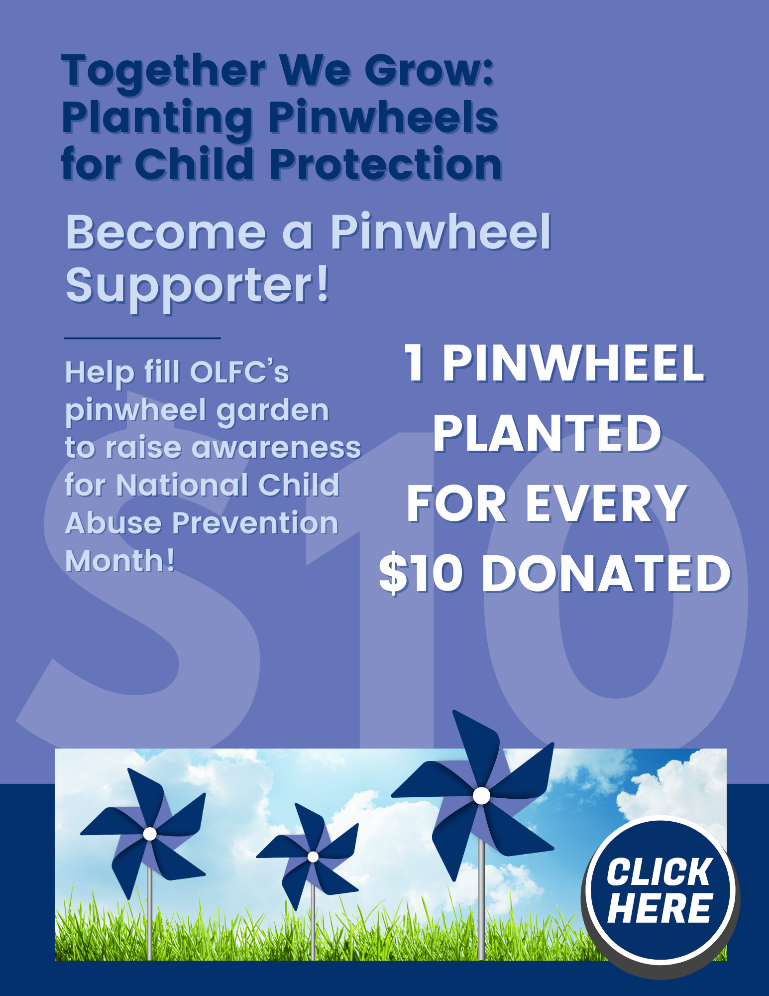 April - Child Abuse Prevention Awareness Month Flyer